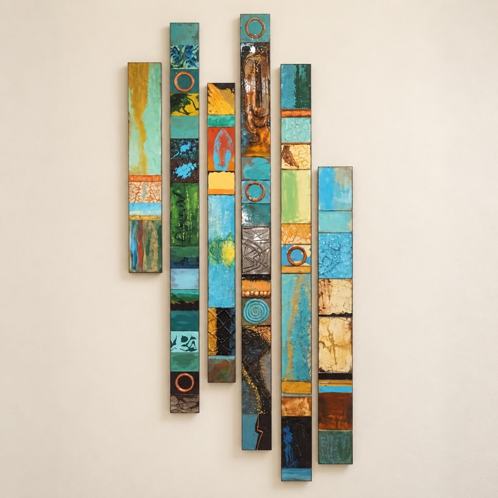 Turquoise Columns